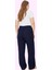 Kadın Yüksek Bel Geniş Paça Pantolon Polyester Elastan Ofis Şıklığı Yaz Aylarının Vazgeçilmezi 3