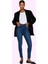 Kadın Denim Skinny Jean Yüksek Bel Regular Boy Tüm Sezonlar Günlük Kullanım Modern Tasarım 1