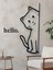 Kedi Desenli Ahşap Duvar Dekor, Dekoratif Kedi Tablosu 1
