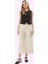 Kadın Wide Leg Pantolon Polyester Elastan Renk Yüksek Belli Ilkbahar Sonbahar Günlük Kullanım 2