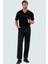 Erkek Modern Boru Paça Pantolon Polyester Viskoz Elastan Günlük Kullanım Dayanıklı Malzeme 2