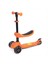 Lisanslı L5 2in1 Katlanabilir Oturaklı Işıklı 3 Tekerlekli Çocuk Scooter Turuncu 6