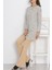 Çizgili Tunik Ekru - 11313.1567. Beden 2xl 7