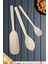 Doğal Şimşir Ağacı Ahşap Tahta Kaşık Spatula Seti Ağaç Kaşık (3lü Set) 1