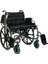 G140 Katlanabilir Manuel Bariatrik Geniş ( 55 cm Oturma Alanı ) Tekerlekli Sandalye | Comfortable Wheelchair 2