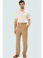 Erkek Normal Bel Geniş Paça Pantolon Rahat Kalıp Finike Dokuma Casual Stil Günlük Kullanım 1