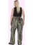 Kadın Büyük Beden Örme Pantolon; Yüksek Bel Geniş Paça Animal Desen 100% Polyester Günlük Kombinler 3