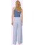 Kadın Casual Wide Leg Pantolon Dokuma Kumaş Yüksek Bel Çift Cepli Günlük Dayanıklı Malzeme 3