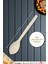 Doğal Şimşir Ağacı Ahşap Tahta Kaşık Spatula Seti Ağaç Kaşık (4lü Set) 4