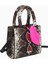 BOXY28 Schlangen Desenli Lüks Henkeltasche Ayarlanabilir Askılı 2