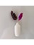 Miniflora - 5'li Magnetli Mini Vazo - Beyaz 3