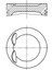 Pıston Segman Std 90.91MM Mercedes M111 W202 C208 W210 R170 1