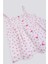 Small Dot Detailed Pembe Bebek Elbise 9