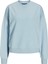 Kadin Düz Renk Relaxed Fit Sweatshirt - Alfa 1
