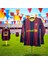 Efsane 09/10 Barcelona Messi Uzun Kollu Halı Saha Forma 2
