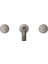 Atrio Private Collection 3 Delikli Duvardan Lavabo Bataryası M Boyut Brushed Hard Graphite - 20589AL0 3