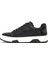 Erkek Siyah Bağcıklı Kalın Tabanlı Deri Sneaker 25WFD6885FT 2