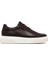 Erkek Kahverengi Bağcıklı Kalın Tabanlı Deri Sneaker 25WFD610918 1