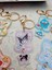 Sanrio Kawaii Şeffaf Baskılı Parıltılı Sevimli Anahtarlık Çanta Süsü Hediyelik Model Seçenekli 1ADET 4