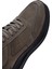 Erkek Gri Bağcıklı Kalın Tabanlı Nubuk Deri Sneaker 25WFD6114V3 10