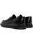 Erkek Siyah Deri Casual Loafer 25WFD661522 5