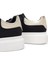 Kadın Siyah Bağcıklı Kalın Tabanlı Deri Sneaker 25AFD220518 10