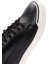 Erkek Siyah Bağcıklı Deri Sneaker 25WFD6207FT 9