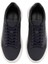 Erkek Lacivert Bağcıklı Kalın Tabanlı Deri Sneaker 25WFD611318 7