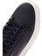 Erkek Lacivert Bağcıklı Kalın Tabanlı Deri Sneaker 25WFD611318 9
