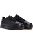 Erkek Siyah Bağcıklı Kalın Tabanlı Deri Sneaker 25WFD611618 3