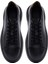 Erkek Siyah Bağcıklı Kalın Tabanlı Deri Sneaker 25WFD611618 7