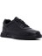 Erkek Siyah Bağcıklı Deri Casual Sneaker 25WFD660318 6
