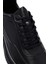 Erkek Siyah Bağcıklı Deri Casual Sneaker 25WFD660318 9