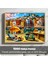 3 Adet 1000 Parça Puzzle - Limanda Sakinlik, Sahil Kasabası ve Galata Kulesi Manzara Yapboz 68X48 cm 4