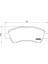 Ön Fren Balatası Corsa F 19 Crossland 17 C2 03 C3 09 Aırcross 17 C4 04 C-Elysee 12 Xsara 96 Berlıngo 96 Partner 96 206 00 207 07 208 12 301 12 307 00 2008 13 1007 05 Ds3 15 1