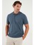 Pamuklu Regular Fit Düğmeli Polo Yaka T Shirt Erkek Polo Yaka T Shirt 5902127 4