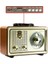 Nostaljik Radyo M-110BT Usb-Sd-Fm-Bluetooth Destekli 1