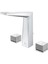 Allure Brilliant Private Collection 3 Delikli Lavabo Bataryası L Boyut Krom – 20671000 3