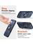 Xiaomi Poco X7 Pro 5g/redmi Turbo 4 5g Kılıf Sürgülü Camshield Kickstand Pc+Tpu Telefon Kılıfı-Mavi (Yurt Dışından) 4