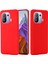Xiaomi Mi 11 Pro-Kırmızı Için El Kayışlı Yumuşak Sıvı Silikon Telefon Kılıfı (Yurt Dışından) 3