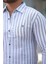 Erkek Çizgili Uzun Kollu Gömlek 3