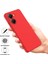 Xiaomi Redmi Turbo 4 5g/xiaomi Poco X7 Pro 5g Sıvı Silikon Kılıf Telefon Arka Kapağı El Kayışı Ile-Kırmızı (Yurt Dışından) 2