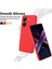 Xiaomi Redmi Turbo 4 5g/xiaomi Poco X7 Pro 5g Sıvı Silikon Kılıf Telefon Arka Kapağı El Kayışı Ile-Kırmızı (Yurt Dışından) 3