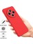 Xiaomi Poco C75 4g/redmi 14R 5G/14C 4g/a4 5g Kılıf Sıvı Silikon Çizilmez Telefon Kılıfı El Kayışı Ile-Kırmızı (Yurt Dışından) 2