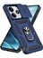 Xiaomi Redmi Note 14 5g Kılıf Pc+Tpu Telefon Kılıfı Lens Korumalı Destek Standı-Mavi (Yurt Dışından) 2