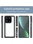 Xiaomi 13 Pro 5g Kılıf Tpu+Akrilik Koruyucu Şeffaf Telefon Kılıfı-Siyah (Yurt Dışından) 3