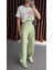 Yazlık Mint Pantolon 3