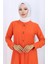 Düğme Detaylı Tunik 5133-02 Oranj 3