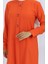 Düğme Detaylı Tunik 5133-02 Oranj 4