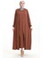 Asil Abaya Takım 0336-07 Kahverengi 2